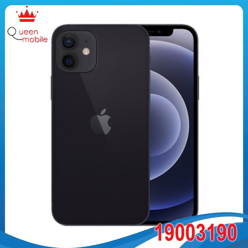 Điện thoại iPhone 12 128GB  Black màu đen mới 100% nguyên seal chưa kích hoạt