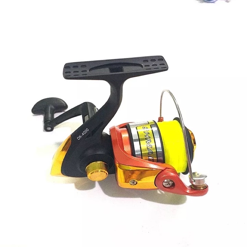 Bộ cần câu máy rút giá rẻ { máy 3000 - 6000 nhiều màu}!!!