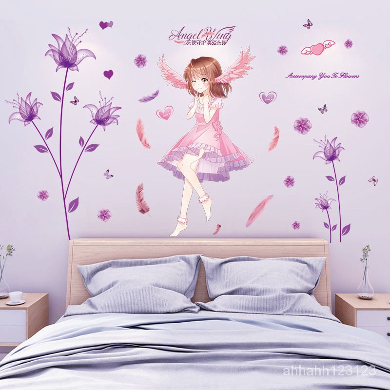 Giấy Dán Tường Trang Trí Phòng Ngủ Cho Bé Gái
