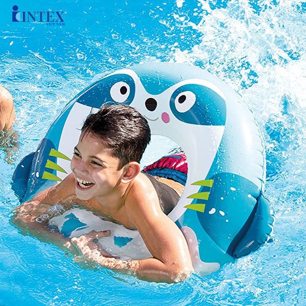 Phao bơi tròn hình thú đáng yêu cho bé INTEX 59266 phao bơi trẻ em GIAO NGẪU NHIÊN