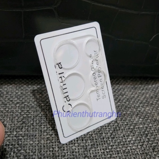 Cụm bảo vệ camera Samsung S22/ S22 Plus/ S22 Ultra nguyên khối Trong Suốt - phukienthutranghn