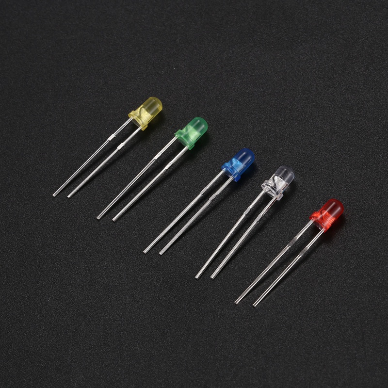 Set 200 Điốt Đèn LED 3mm 5mm Chuyên Dụng Cho Arduino