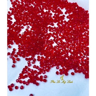 50 viên pha lê Swarovski nón 3mm