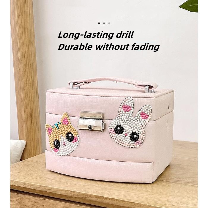 Bộ Đồ Chơi Lắp Ráp Tranh Đính Đá Thủ Công DIY 15 Màu Tùy Chọn Họa Tiết Hoạt Hình Sáng Tạo Cho Trẻ Em