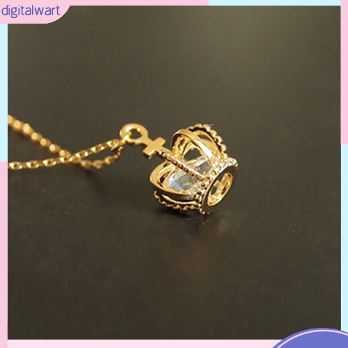 Dây Chuyền Mặt Hình Vương Miện Đính Đá Thời Trang