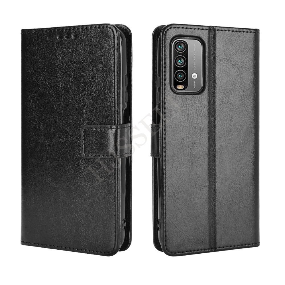 Ốp điện thoại dạng ví da lật dành cho Xiaomi Redmi 9T Redmi9T 9 T chất lượng cao