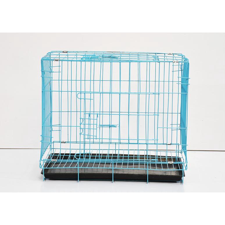 [TẶNG KHAY VỆ SINH] Lồng Chó Mèo Gấp Gọn Kích Cỡ 60x42x50 (D600) Nhiều Màu Sắc Sơn Tĩnh Điện.
