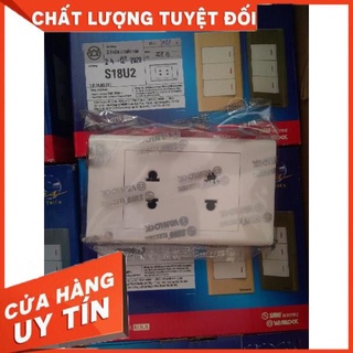 5 cai mặt ổ cắm công tắc sino s18