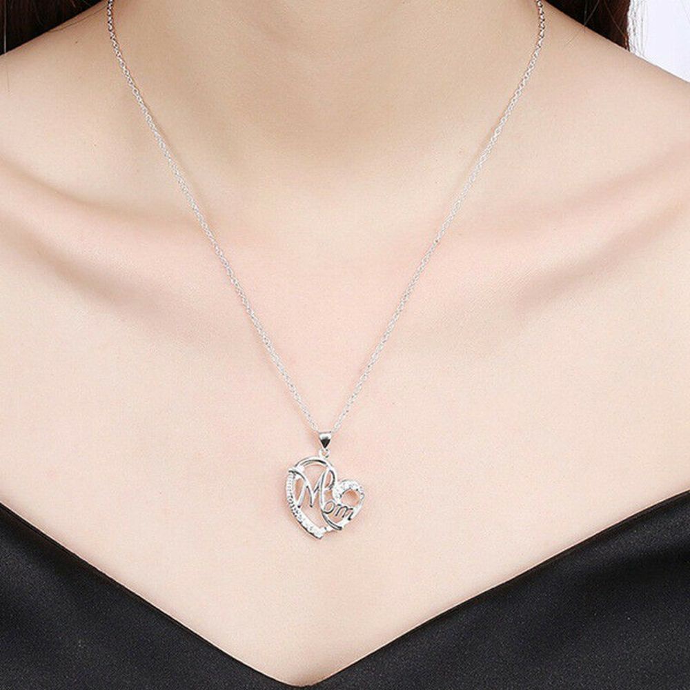 Dây chuyền mặt trái tim làm quà tặng cho Ngày của mẹ