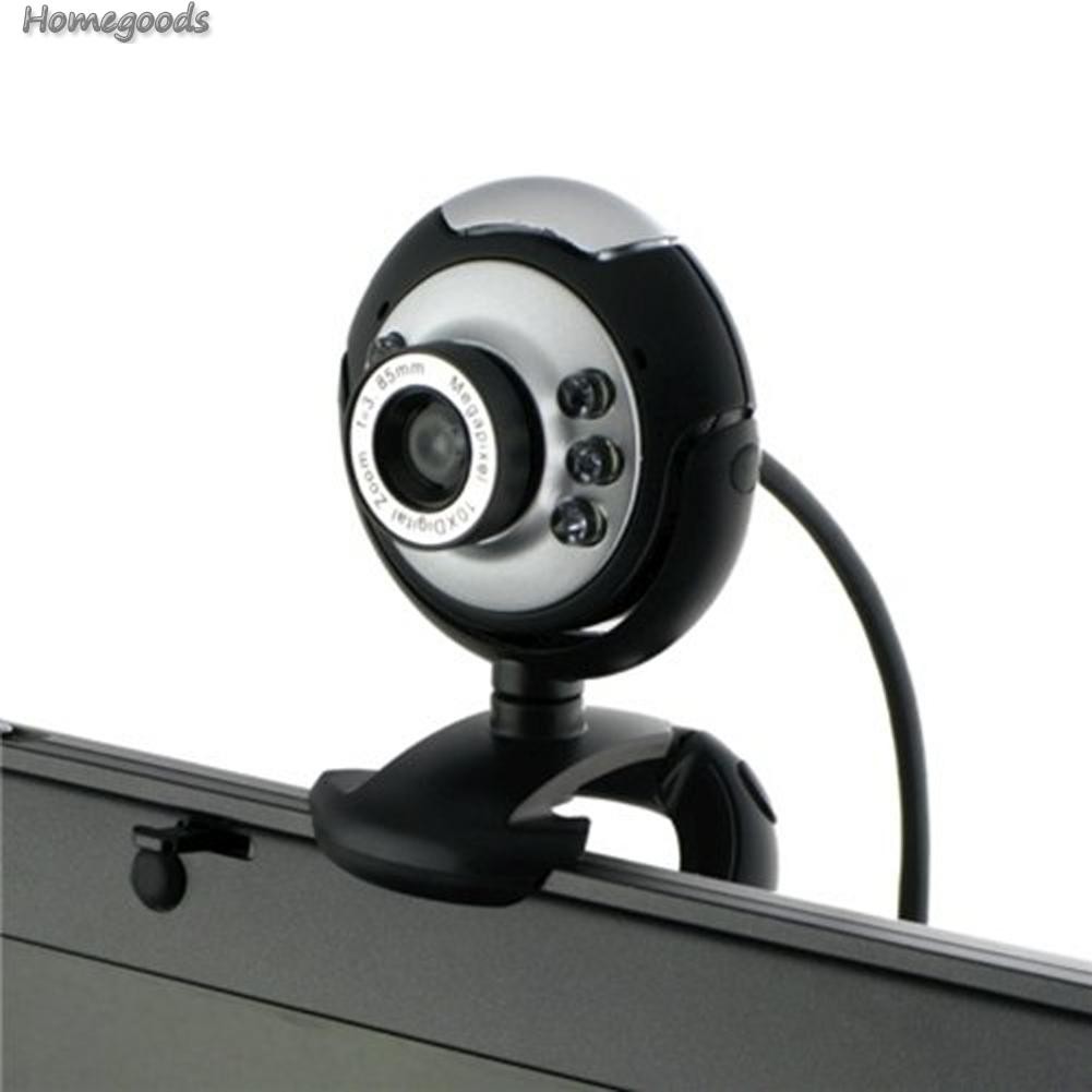 Camera Webcam 12.0 Mp 6 Led Usb Kèm Mic Cho Máy Tính | BigBuy360 - bigbuy360.vn