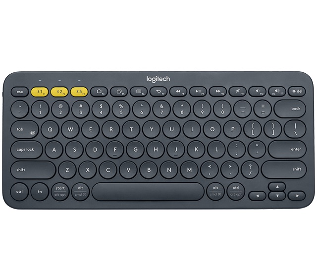 Bàn phím Bluetooth Logitech K380 Multi-Device - Kết nối Bluetooth cùng lúc 3 thiết bị - Chính hãng