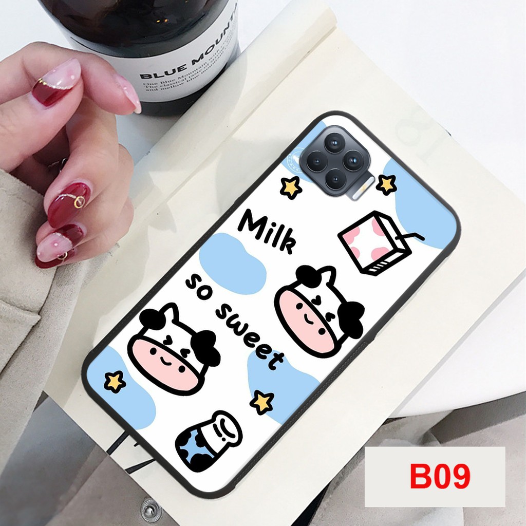 ỐP LƯNG OPPO A73/A93 SIÊU NGỘ NGHĨNH BÒ SỮA MILK