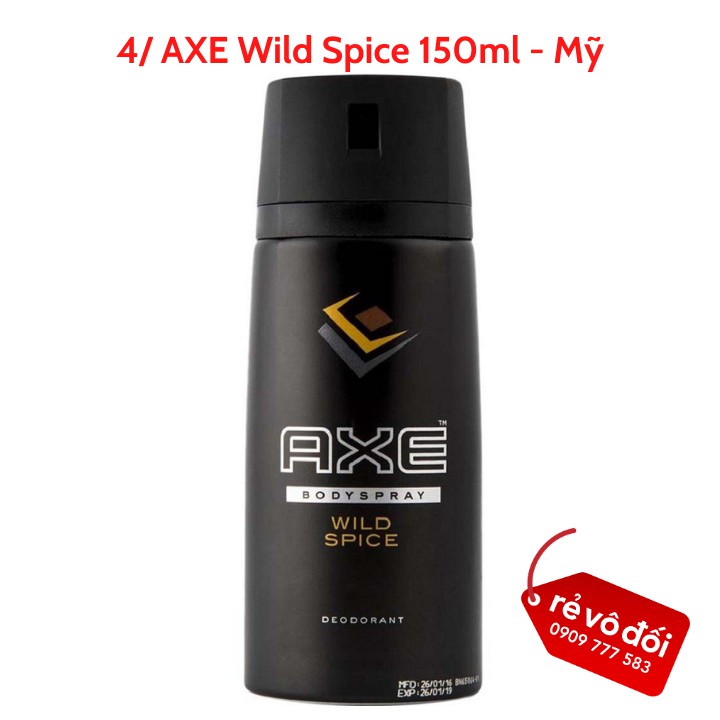 Xịt khử mùi toàn thân giành cho nam AXE Body Spray 150ml