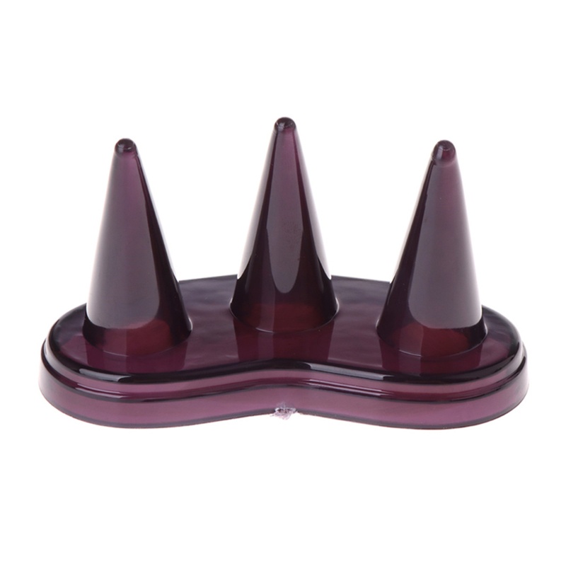 Giá Trưng Bày Nhẫn 3 Ngăn Màu Đen Tiện Dụng