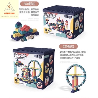 Bộ xếp hình lego 520 chi tiết