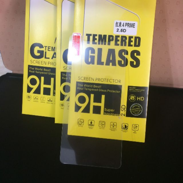 Bộ 3 kính cường lực cao cấp cho Xiaomi Red Mi4Prime