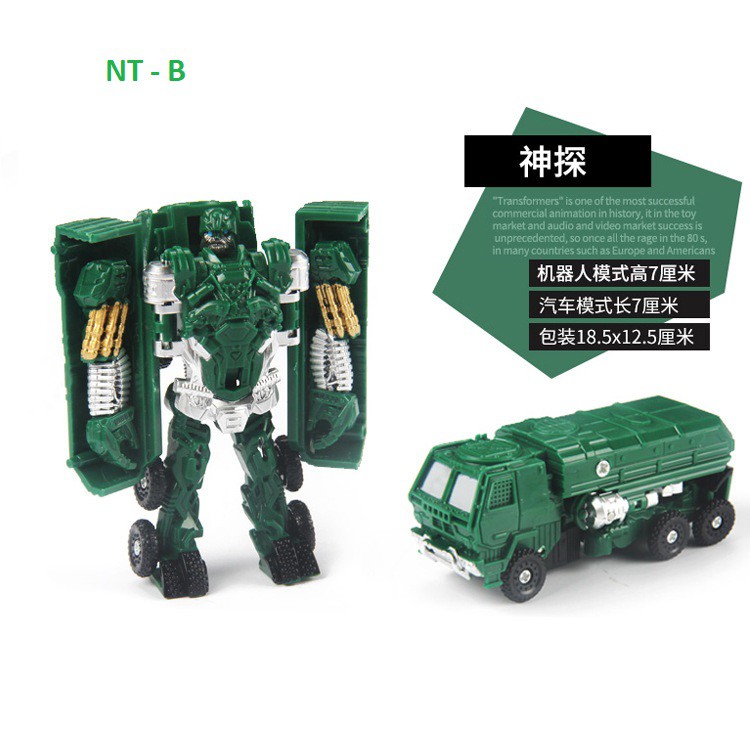Đồ chơi Robot biến hình thành ô tô Mini 9 Mẫu - Mô hình xe Transformer.