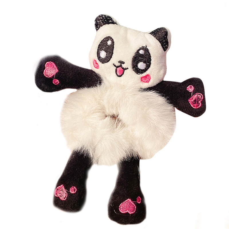 Dây Cột Tóc Lông Nhung Tạo Kiểu Tóc Đuôi Ngựa Dễ Thương YOUYO Dành Cho Bạn Nữ