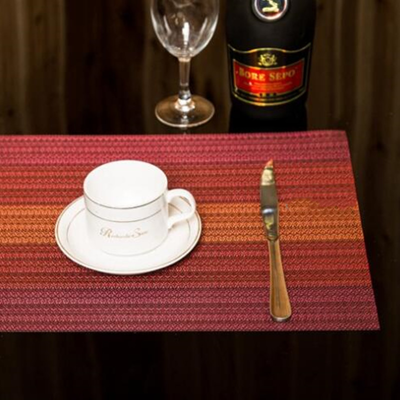 30*180cm / 45*30cm Heat Insulation Wear-resistant Decorative Table Mat Thickened Extended Western Food Placemat Household Table Runner