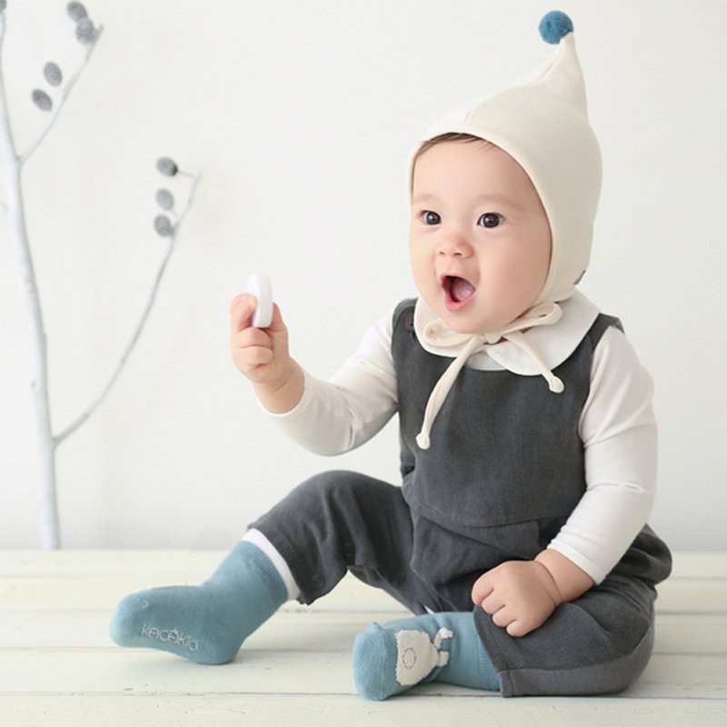 Vớ mềm mại họa tiết hoạt hình chống trượt thời trang cho bé trai bé gái