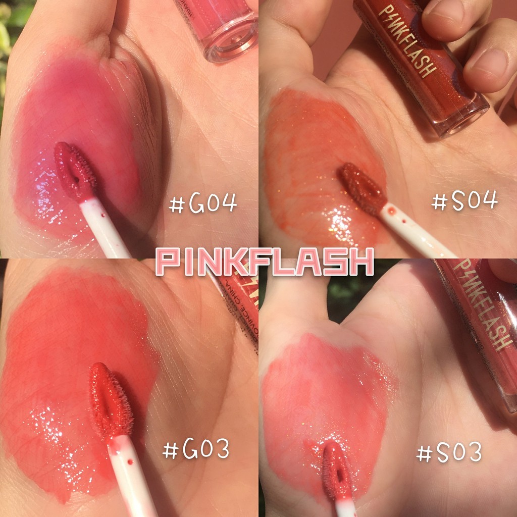 Son Bóng Pinkflash Dưỡng Ẩm Cho Đôi Môi Căng Mọng 1 piece 30g