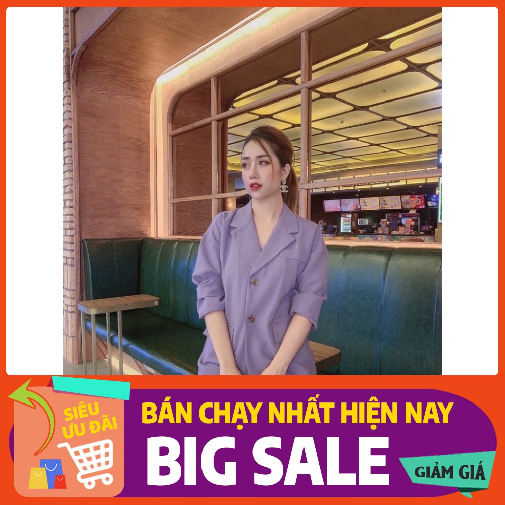 áo blazer nữ dáng suông rộng chất vải cao cấp kiểu hàn quốc hót hít