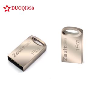 8G/16G/32G/64G Flash Drive Storage Mini Memory Stick Metal USB 2.0 U-Disk