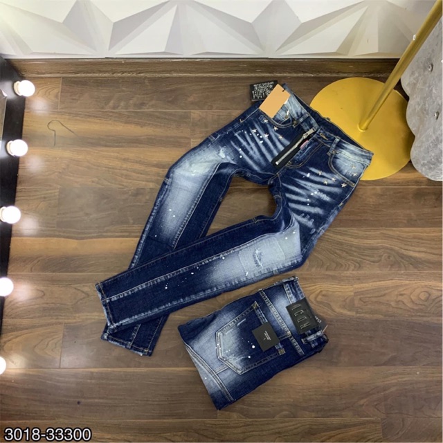Quần jeans biker Dsquared