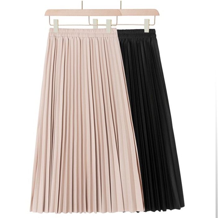 Chân Váy Hoạ Tiết Xếp Li Màu Trơn Cho Nữ | BigBuy360 - bigbuy360.vn