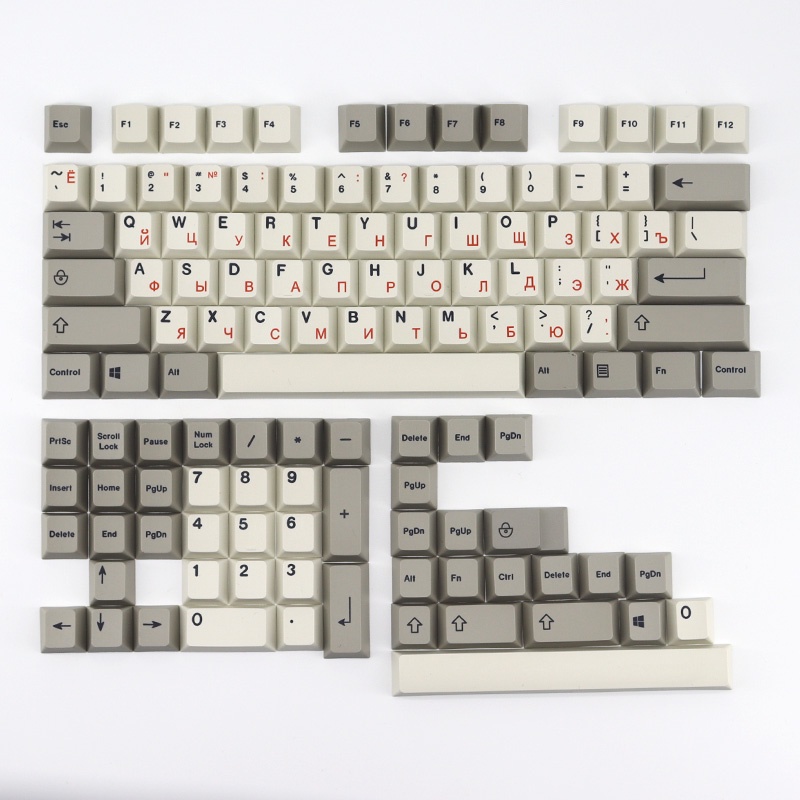 Bộ 123 Phím Cơ Thay Thế Pbt Cho Bàn Phím Cơ Gh60 Xd60 Xd84 Cospad Tada68 87 104