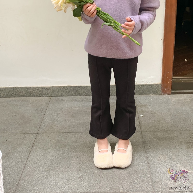 Quần Ống Loe Màu Sắc Thanh Lịch Cho Bé Gái