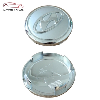 Logo chụp mâm, ốp lazang bánh xe ô tô Hyundai  HY-65 đường kính 65mm accent, kona, elantra, tucson