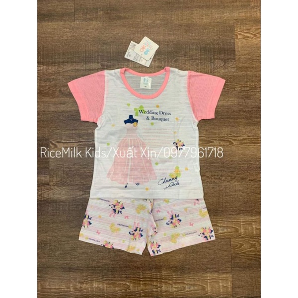 Bộ cộc nhiều mẫu Cotton xuất Hàn Chummy cho bé