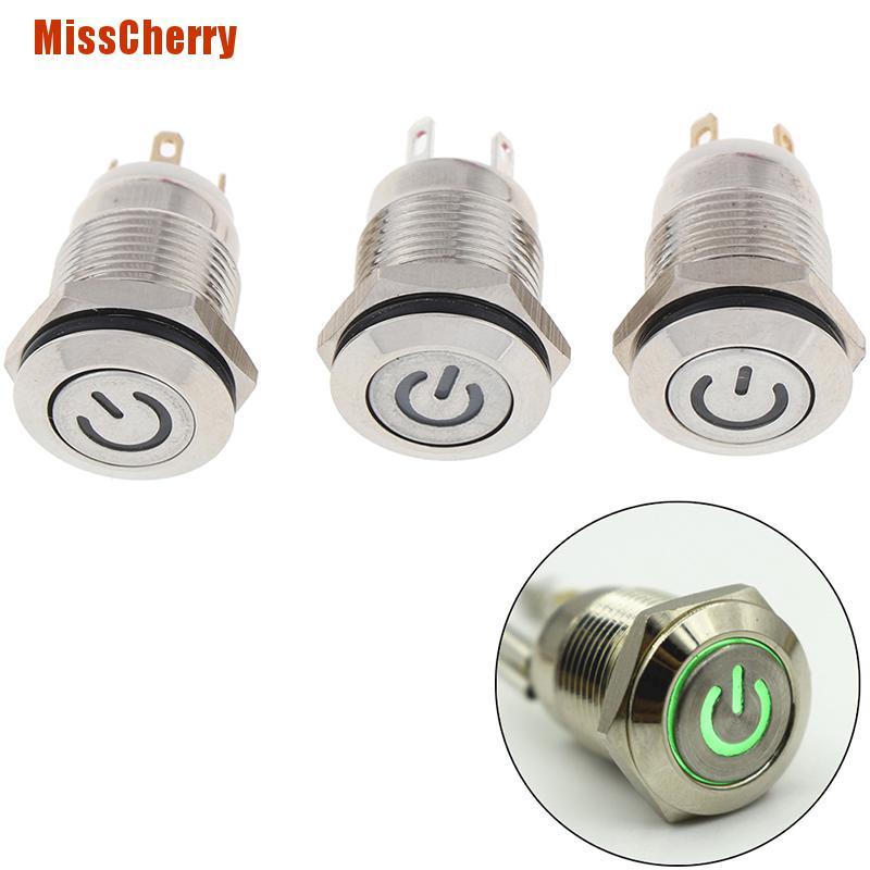 Nút Kim Loại 12mm 3v Chất Lượng Cao
