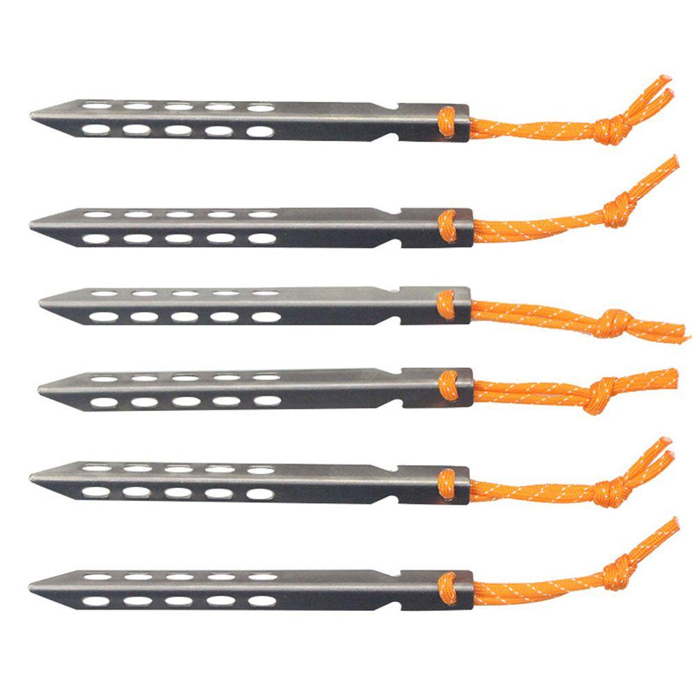 IVORY Cọc Dựng Lều Bằng Titan Siêu Nhẹ Hình Chữ V Tiện Dụng