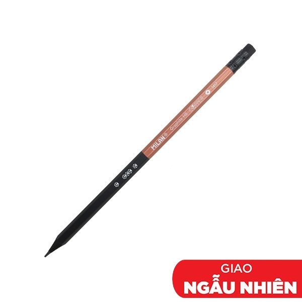 Bút Chì Gỗ HB Milan Graphite Graphite Copper 0714148 (Mẫu Màu Giao Ngẫu Nhiên)