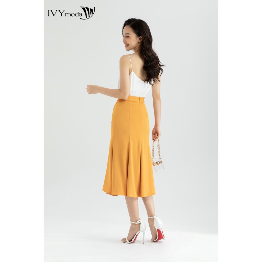 Chân váy lụa đuôi cá thiết kế IVY moda MS 31T0014