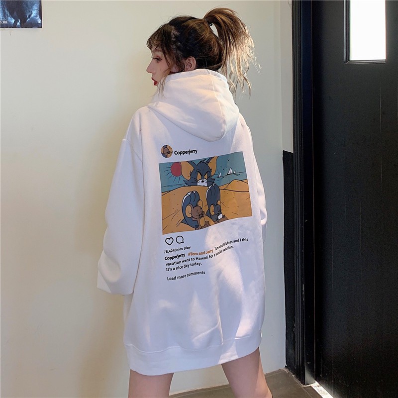 [Áo hoodie nữ form rộng] áo hoodie nữ form rộng unisex thời trang trang ulzzang hàn quốc | BigBuy360 - bigbuy360.vn