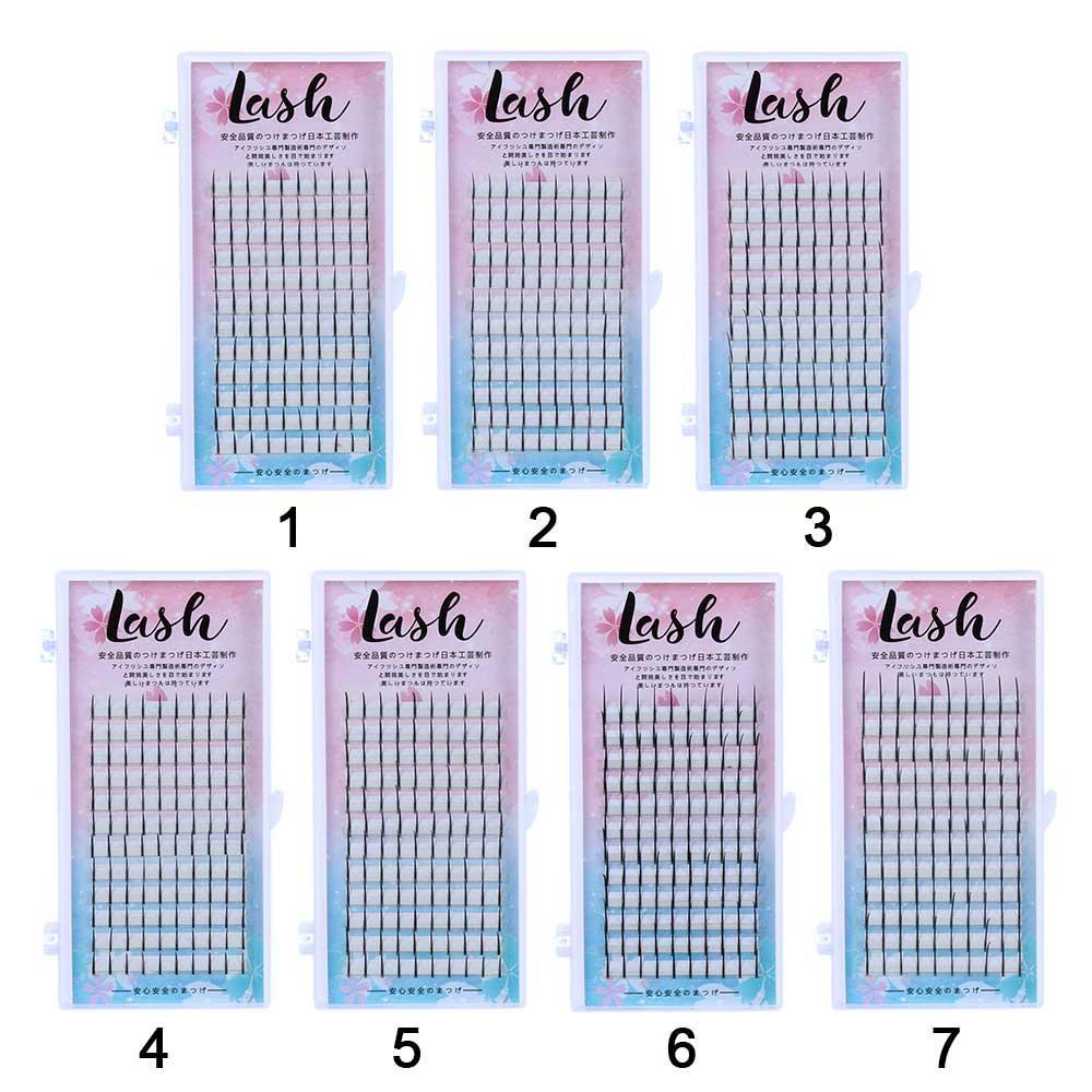 Bộ 120 Cụm Lông Mi Nối Dài Trang Điểm Mắt Tự Nhiên Lâu Trôi OKDEALS