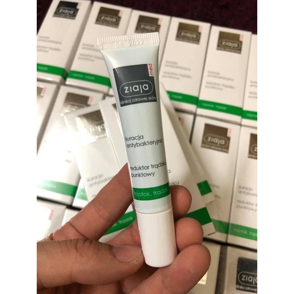 Kem Giảm Sưng Giảm Mụn Đầu Đen - Ziaja Med Xanh | BigBuy360 - bigbuy360.vn