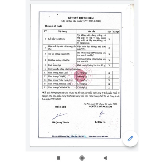 Khẩu trang N95 FVN - 5 lớp ( 2 lớp vải + 2 lớp giấy kháng khuẩn + 1 lớp bông tĩnh điện ) | BigBuy360 - bigbuy360.vn