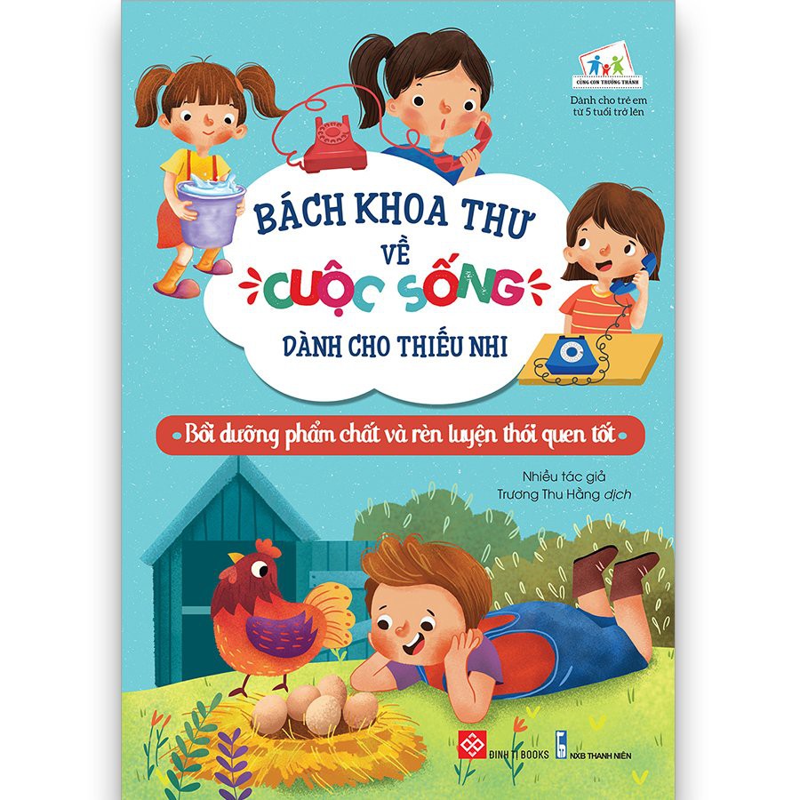 Sách - Bách Khoa Thư Về Cuộc Sống Dành Cho Thiếu Nhi - Bộ 4 Cuốn