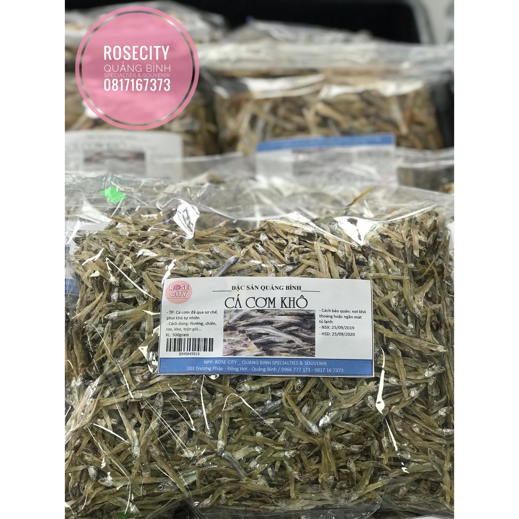 CÁ CƠM KHÔ NHỎ 400gram