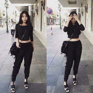 Quần joger nữ