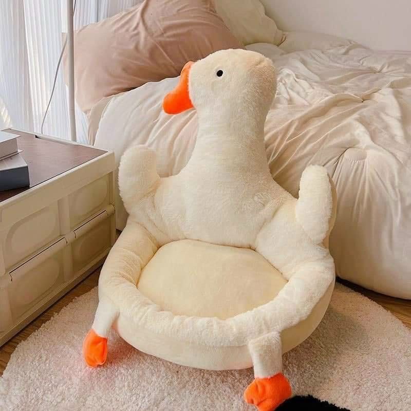 Ghế Vịt bệt tựa ngồi mùa đông siêu ấm áp nhen