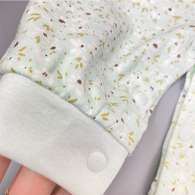 Body dài tay cho bé gái, bodysuit liền thân 100% cotton, hàng xuất Hàn cao cấp _ BD42