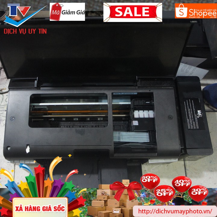 Máy in màu Epson L805 L800 đã qua sử dụng hàng cũ đẹp dẫn mực hãng INECO