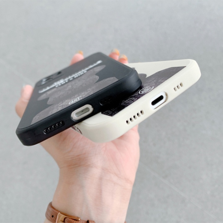 Ốp lưng iPhone TPU dẻo hình Bearbrick iPhone 6 đến 14 Pro Max