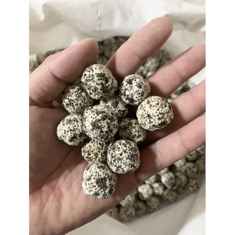 Sứ bi muối tiêu túi 100gr, 200gr, 300gr, vật liệu lọc cao cấp
