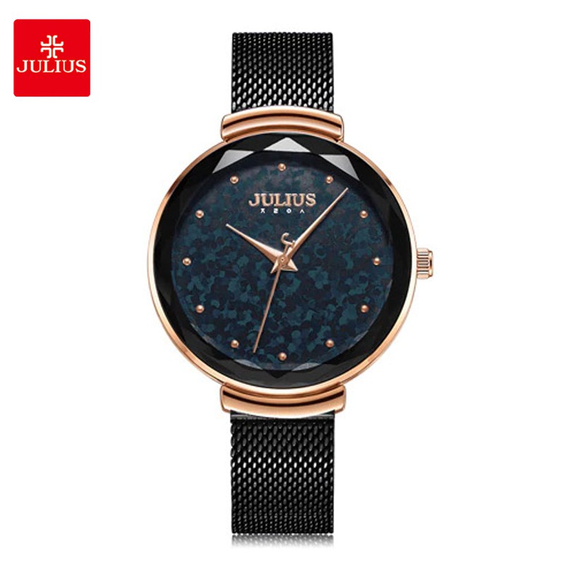 Đồng hồ nữ Julius JA1189 dây thép
